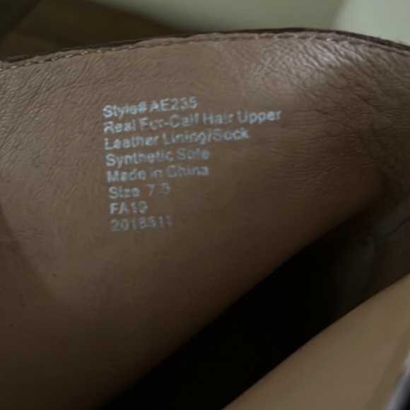 Madewell Leopard Calf Hair Booties - Picture 5 of 6